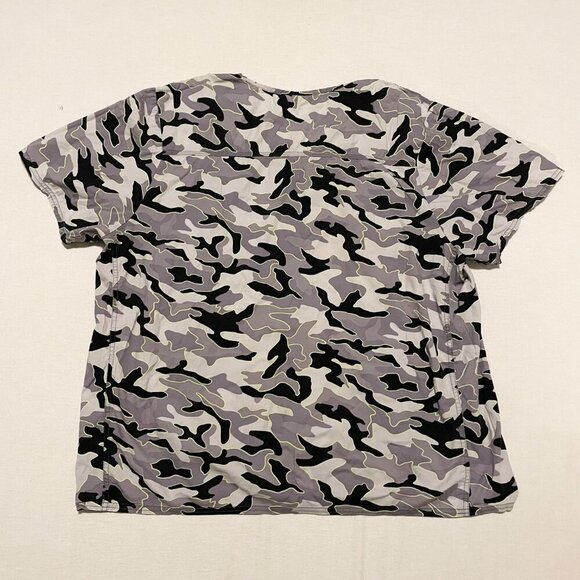 Dickies Camo Scrub Shirt Womens Size 2XL Flaws - Picture 11 of 16